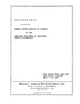 Spring meeting of Council of the American Institute of Certified Public Accountants, Boca Raton, Fla., May 4-6, 1970. by American Institute of Certified Public Accountants. Council