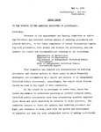 Report of the Special Committee on Auditing Procedure, Third Draft, May 4, 1939