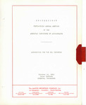 Proceedings of the meeting on Accounting for the Oil Industry held in connection with the fifty-third Annual meeting of the American Institute of Accountants, Memphis, October 16, 1940. by American Institute of Accountants