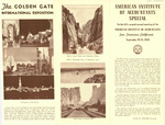 American Insitute of Accountants Special to the Fifty-Second Annual Meeting,  San Francisco, California, September 18-21, 1939