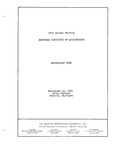 Proceedings of the Benevolent Fund held at the fifty-fourth Annual meeting of the American Institute of Accountants, Detroit, September 18, 1941.