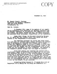 Letter from John L. Carey to Ganson Purcell, Securities and Exchange commission, December 23, 1942