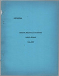 Minutes of the Proceedings of the Spring meeting of Council and the Trial Board of the American Institute of Accountants, New York, May 11, 1942.