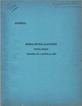 Minutes of the Proceedings of the Fall meeting of Council of the American Institute of Accountants, Chicago, September 28 and October 1, 1942.