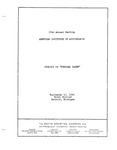 Proceedings of the session on Federal taxes, held at the fifty-fourth Annual meeting of the American Institute of Accountants, Detroit, September 17, 1941.