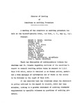 Minutes of the Spring meeting of the Committee on Auditing Procedure held at the Council of the American Institute of Accountants, New York, May 14, 1941.