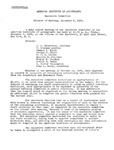 Minutes of Meeting, December 8, 1939. by American Institute of Accountants. Executive Committee