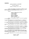 Minutes of Meeting, May 12, 1940 by American Institute of Accountants. Executive Committee