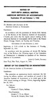 Notice of fifty-fifth annual meeting... September 29 and October 1, 1942 - to members and associates of the American Institute of Accountants.