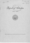 Report of activities, 1939-1940.