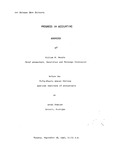 Progress in accounting Before the Fifty-Fourth Annual Meeting American Institute of Accountants, Detroit, Michigan, September 16, 1941 by William W. Werntz