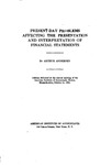 Present-day problems affecting the presentation and interpretation of financial statements. by Arhur Andersen