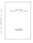 Fall meeting of the Board of Trustees of the Foundation of the American Institute of Accountants, Boston, October 14, 1935. by American Institute of Accountants. Foundation. Board of Trustees