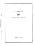 Proceedings of the Spring meeting of Council of the American Institute of Accountants, Washington, D.C., April 10, 1933. by American Institute of Accountants. Council