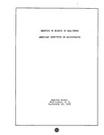 Fall meeting of the Board of Examiners of the American Institute of Accountants, Washington, D.C., September 16, 1929. by American Institute of Accountants. Board of Examiners