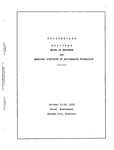 Fall meeting of the Board of Trustees of the Foundation of the American Institute of Accountants, Kansas City, Missouri, October 17, 20, 1932. by American Institute of Accountants. Foundation. Board of Trustees