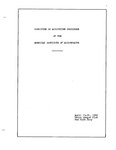 Proceedings of the Committee on Accounting Procedure of the American Institute of Accountants, New York, April 25-6, 1946.