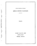 Fall meeting of Council of the American Institute of Accountants, Chicago, October 15 and 18, 1934.