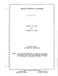 Proceedings of the Fall meetings of Council, the Foundation and the Benevolent Fund of the American Institute of Accountants, Los Angeles, October 31 and November 3, 1949. by American Institute of Accountants. Council, American Institute of Accountants. Benevolent Fund, and American Institute of Accountants. Foundation