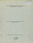 Proceedings of the State society presidents meeting held at the Spring meeting of Council of the American Institute of Certified Public Accountants, Belleair, Fla., April 16, 1956.