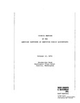 Fall meeting of Council of the American Institute of Certified Public Accountants, Seattle, Wash., October 12, 1974. by American Institute of Certified Public Accountants. Council