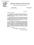 Letter from Homer S. Pace, Chairman, Committee on Public Affairs, to Members and Associates Re: Address by J. Gilmer Korner, Jr., Chairman of the United States Board of Tax Appeals, at the AIA Regional Meeting in Cincinnati, May 23, 1925. by Homer S. Pace and American Institute of Accountants. Bureau of Public Affairs