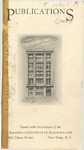 Publications. by American Institute of Accountants