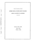 Proceedings of the Fall meeting of the Advisory Council of State Society Presidents of the American Institute of Accountants, Dallas, October 19-20, 1936. by American Institute of Accountants. Advisory Council of State Society Presidents