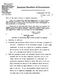 Memorandum From John L. Carey, Secretary, American Institute of Accountants, to State Society or Chapter Presidents, Re: Tentative Draft of a Program of Activities for a State Society or Chapter. December 1937 by John L. Carey