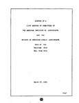 Minutes of a joint meeting of committees of the the American Institute of Accountants, and the Society of Certified Public Accountants, New York, March 18, 1925. by American Institute of Accountants and Society of Certified Public Accountants