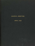 Proceedings of the Spring meeting of Council of the American Institute of Accountants, Washington, D.C., April 11, 1921. (Bound with Trial Board) by American Institute of Accountants. Council and American Institute of Accountants. Trial Board