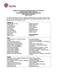 Open Meeting Minutes, May 15, 2019 by American Institute of Certified Public Accountants. Professional Ethics Division. Professional Ethics Executive Committee