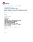 Open meeting minutes — May 17, 2022 by American Institute of Certified Public Accountants. Professional Ethics Division. Professional Ethics Executive Committee