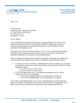 Letter From Mark J. Koziel, CPA, Director, AICPA Specialized Communities and Firm Practice Management, to Dr. Khem Sharma, Assistant Director, Office of Size Standards, U.S. Small Business Administration, Re: Determination of Appropriate Size Standard That Would Ensure the Sound Federal Government Procurement of Accounting Services.