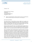 Letter from Jeffrey A. Porter, CPA, Chair, AICPA Tax Executive Committee, to Douglas H. Shulman, IRS Commissioner, Re: Request for Further Relief Due to Hurricane Sandy for Various Tax and Information Returns and Payments Otherwise Due November 15, 2012 and Beyond.