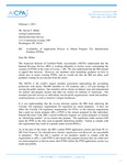 Letter from Jeffrey A. Porter, CPA, Chair, AICPA Tax Executive Committee, to Steven T. Miller, Acting Commissioner, Internal Revenue Service, Re: Availability of Application Process to Obtain Preparer Tax Identification Numbers (ITINs).