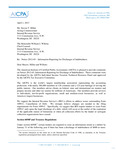 Letter from Jeffrey A. Porter, CPA, Chair, AICPA Tax Executive Committee, to Steven T. Miller, Acting Commissioner, and William J. Wilkins, Chief Counsel, Internal Revenue Service, Re: Notice 2012-65--Information for Discharges of Indebtedness.