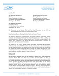 Letter from Jeffrey A. Porter, CPA, Chair, AICPA Tax Executive Committee, to Max Baucus, Chairman, Senate Committee on Finance; Orrin G. Hatch, Ranking Member, Senate Committee on Finance; and Bill Nelson, United States, Senate, Re: Comments on the Identity Theft and Tax Fraud Prevention Act of 2013 and Recommendations on Efforts to Combat Identity Theft.