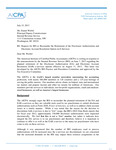 Letter from Jeffrey A. Porter, CPA, Chair, AICPA Tax Executive Committee, to Daniel Werfel, Principal Deputy Commissioner, Internal Revenue Service, Re: Request for IRS to Reconsider the Retirement of the Disclosure Authorization and Electronic Account Resolution Option on E-Services.