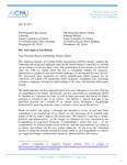 Letter from Jeffrey A. Porter, CPA, Chair, AICPA Tax Executive Committee, to Max Baucus, Chairman, and Orrin G. Hatch, Ranking Member, Senate Committee on Finance, Re: Next Steps on Tax Reform.
