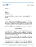 Letter from Karen Kerber, Chair, PCPS Technical Issues Committee, to Susan M. Cosper, CPA, Technical Director, FASB, Re: December 20, 2012 Exposure Draft of a Proposed Accounting Standards Update (ASU), Financial Instruments-Credit Losses (Subtopic 825-15) [File Reference No. 2012-260].