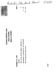Auditing Standards Board Public Document, November 16, 1994