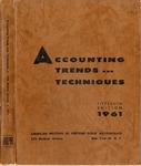 Accounting trends and techniques, 15th annual survey, 1961 edition