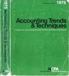 Accounting trends and techniques, 29th annual survey, 1975 edition by American Institute of Certified Public Accountants