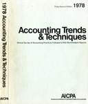 Accounting trends and techniques, 32nd annual survey, 1978 edition by American Institute of Certified Public Accountants