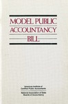 Model public accountancy bill