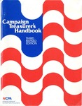 Campaign treasurer's handbook by American Institute of Certified Public Accountants. Committee on State Legislation