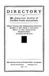 Directory of theAmerican Society of Certified Public Accountants, May 1, 1929