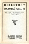 Directory of theAmerican Society of Certified Public Accountants, December 31, 1934 by American Society of Certified Public Accountants