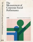Measurement of corporate social performance : determining the impact of business actions on areas of social concern by American Institute of Certified Public Accountants. Committee on Social Measurement